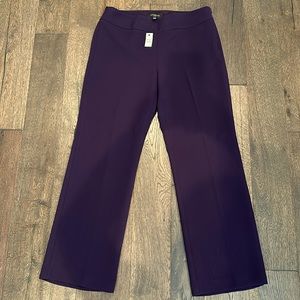Dark Purple Talbots Dress Pant